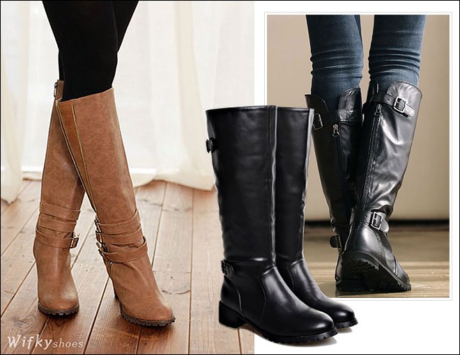 Style không thể thiếu giày boot nữ hàn quốc cổ cao