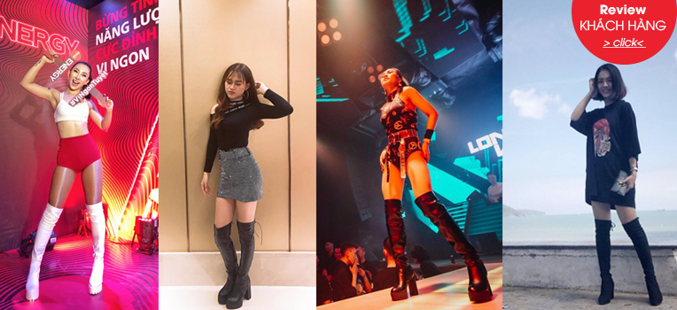 Khách hàng của shop giày boot nữ TP Fashion Shop