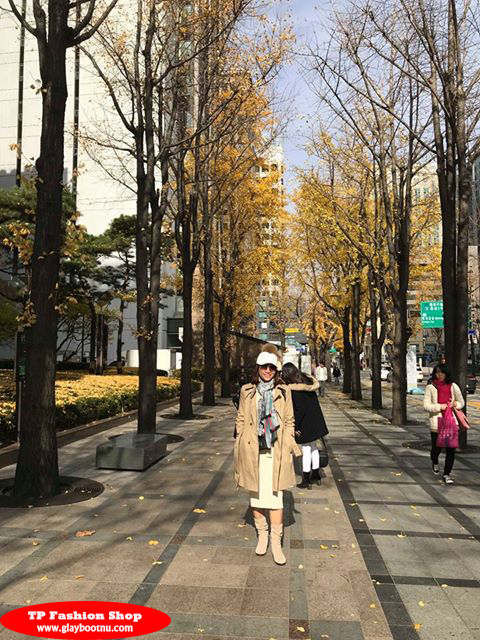 Boot nữ cổ lửng độn đế trẻ trung GBN12601 Boot nữ cổ lửng độn đế trẻ trung GBN12601