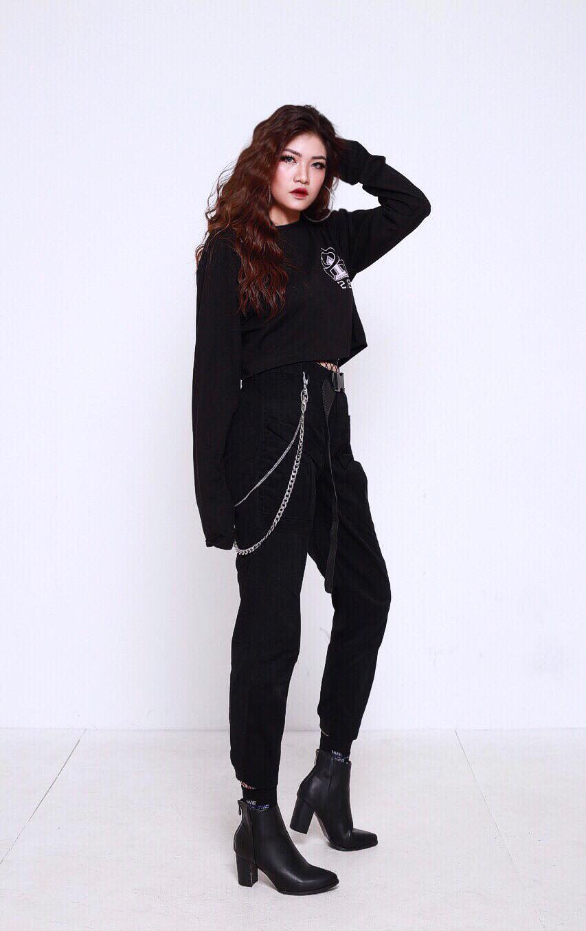 Hoàng Gia Mỹ sành điệu với giày boot nữ cổ ngắn GBN129 Hoàng Gia Mỹ sành điệu với giày boot nữ cổ ngắn GBN129