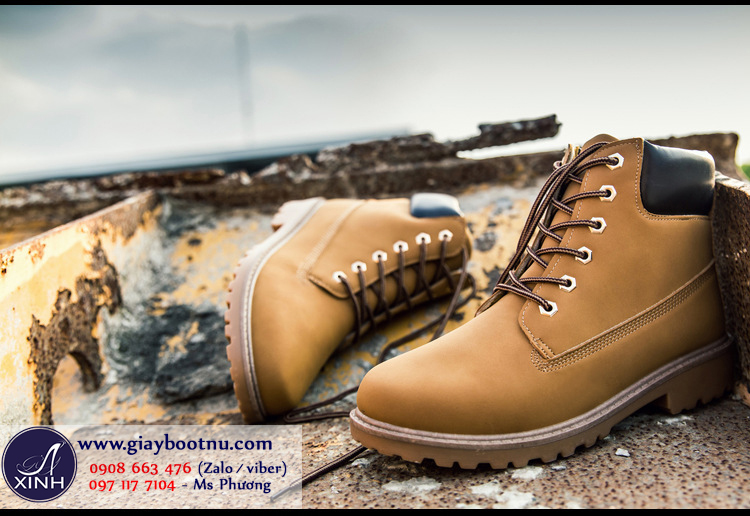 Boot nữ Martin chuẩn sành điệu màu bò GBN18502