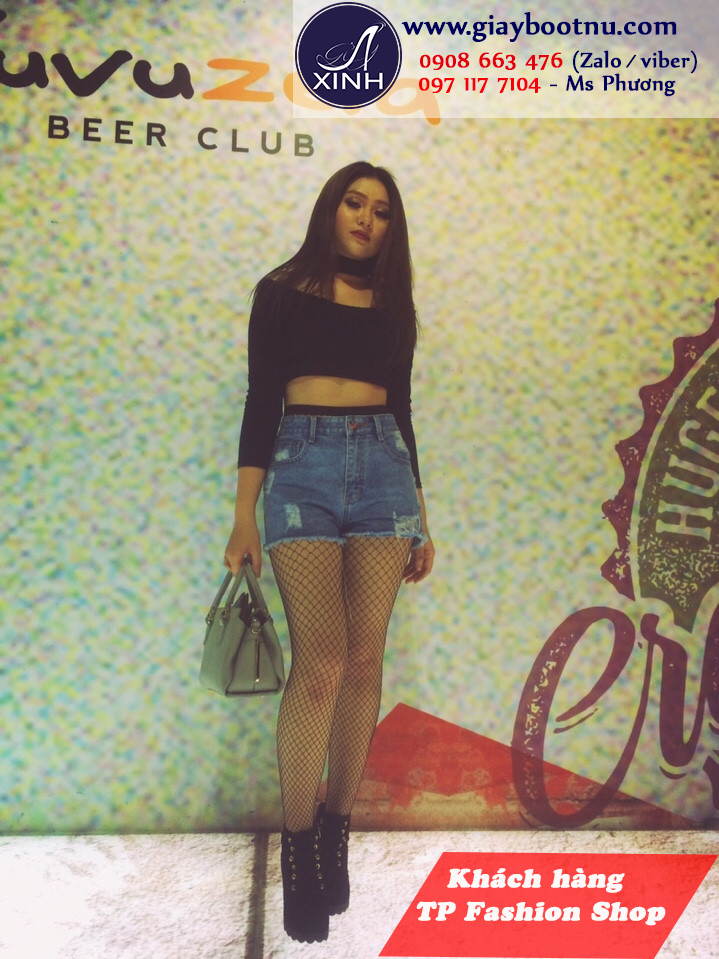 Boot nữ cổ ngắn da lộn năng động GBN2701 Boot nữ cổ ngắn da lộn năng động GBN2701