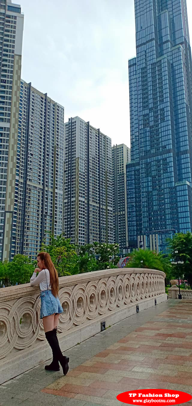 Giày boot nữ ống cao GCC28 cho nàng thoải mái dạo phố hay đi bộ! Giày boot nữ ống cao GCC28 cho nàng thoải mái dạo phố hay đi bộ!