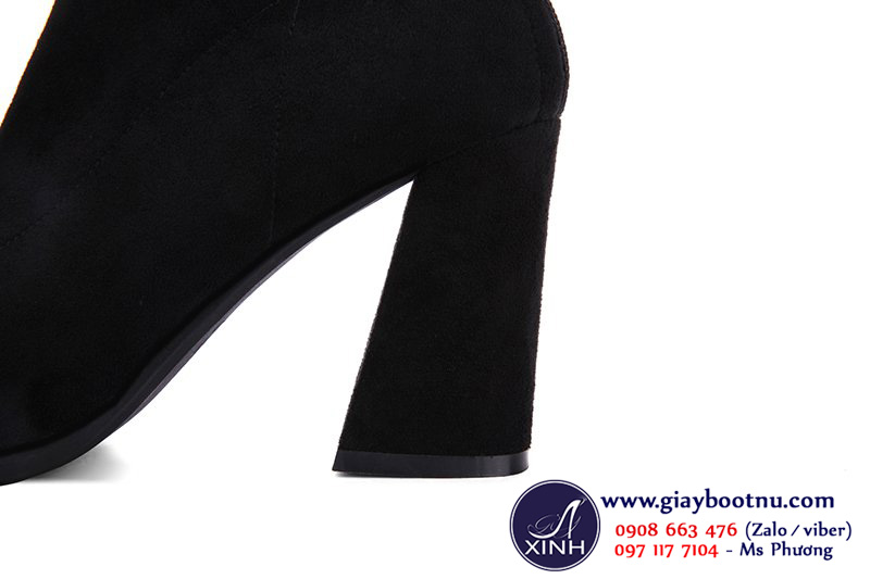 Giày boot nữ phong cách Âu Mỹ sành điệu GBN165 Giày boot nữ phong cách Âu Mỹ sành điệu GBN165