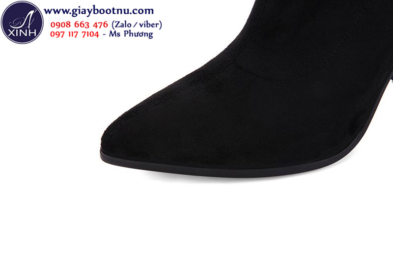 Giày boot nữ phong cách Âu Mỹ sành điệu GBN165 Giày boot nữ phong cách Âu Mỹ sành điệu GBN165