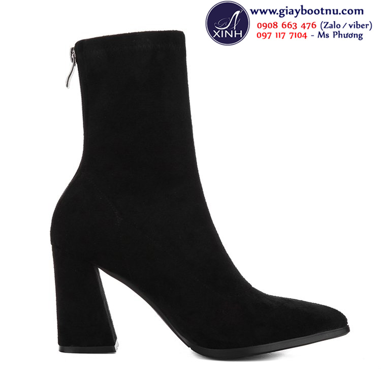 Giày boot nữ phong cách Âu Mỹ sành điệu GBN165 Giày boot nữ phong cách Âu Mỹ sành điệu GBN165