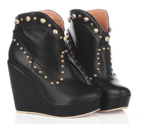 Giày boot nữ đế xuồng cao cấp dành cho bạn gái Giày boot nữ đế xuồng cao cấp dành cho bạn gái