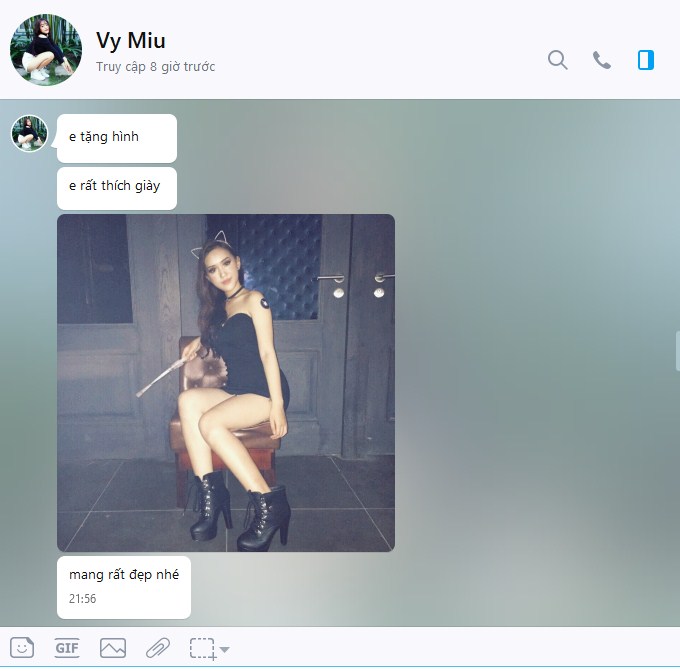 Vy Miu công chúa thỏ xinh đẹp, quyến rũ với giày boot nữ cổ ngắn cột dây GBN18 Vy Miu công chúa thỏ xinh đẹp, quyến rũ với giày boot nữ cổ ngắn cột dây GBN18