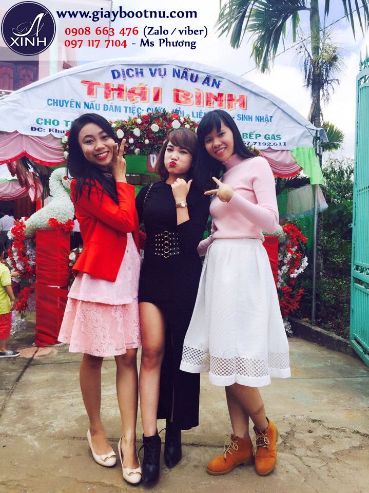 Giày boot nữ phong cách Tây Âu cổ ngắn góp phần làm nên phong cách hiện địa và sang trọng cho bạn Công Thành! Giày boot nữ phong cách Tây Âu cổ ngắn góp phần làm nên phong cách hiện địa và sang trọng cho bạn Công Thành!